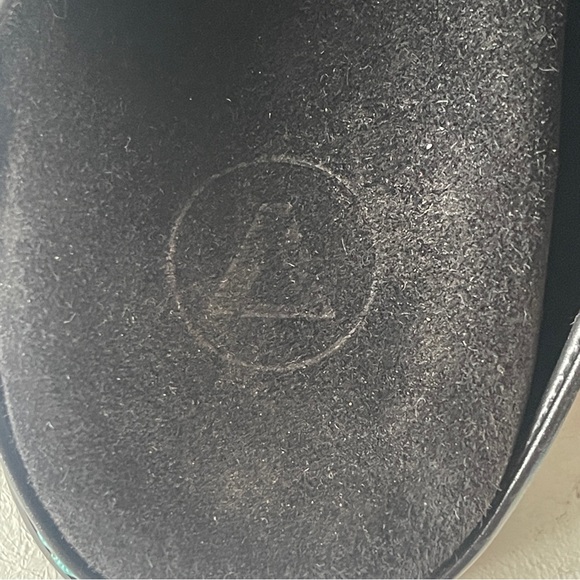 HAUS Black Slip-On Clogs with Teal Accent in Women's size 8.5 - Picture 6 of 7